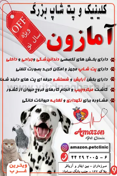 کلینیک-و-پت-شاپ-امازون